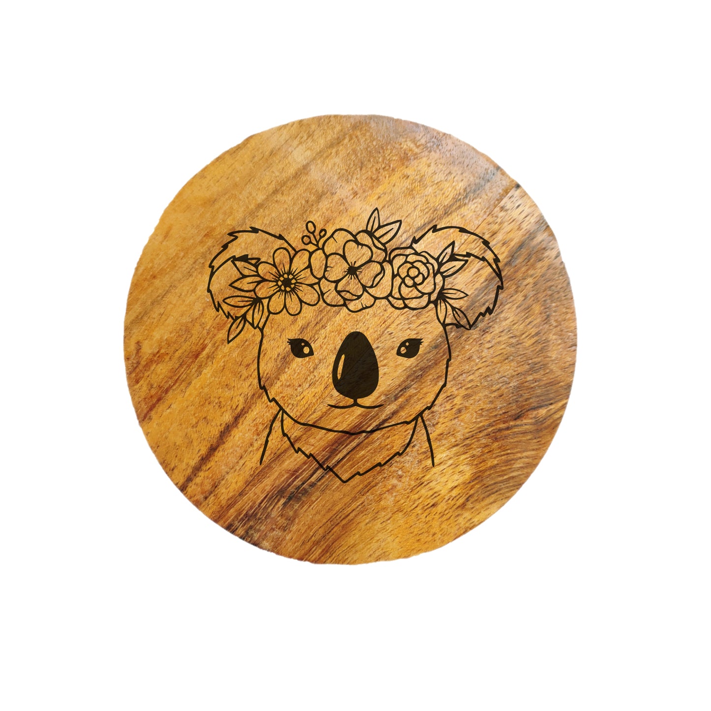 Koala Acacia Wood Coaster