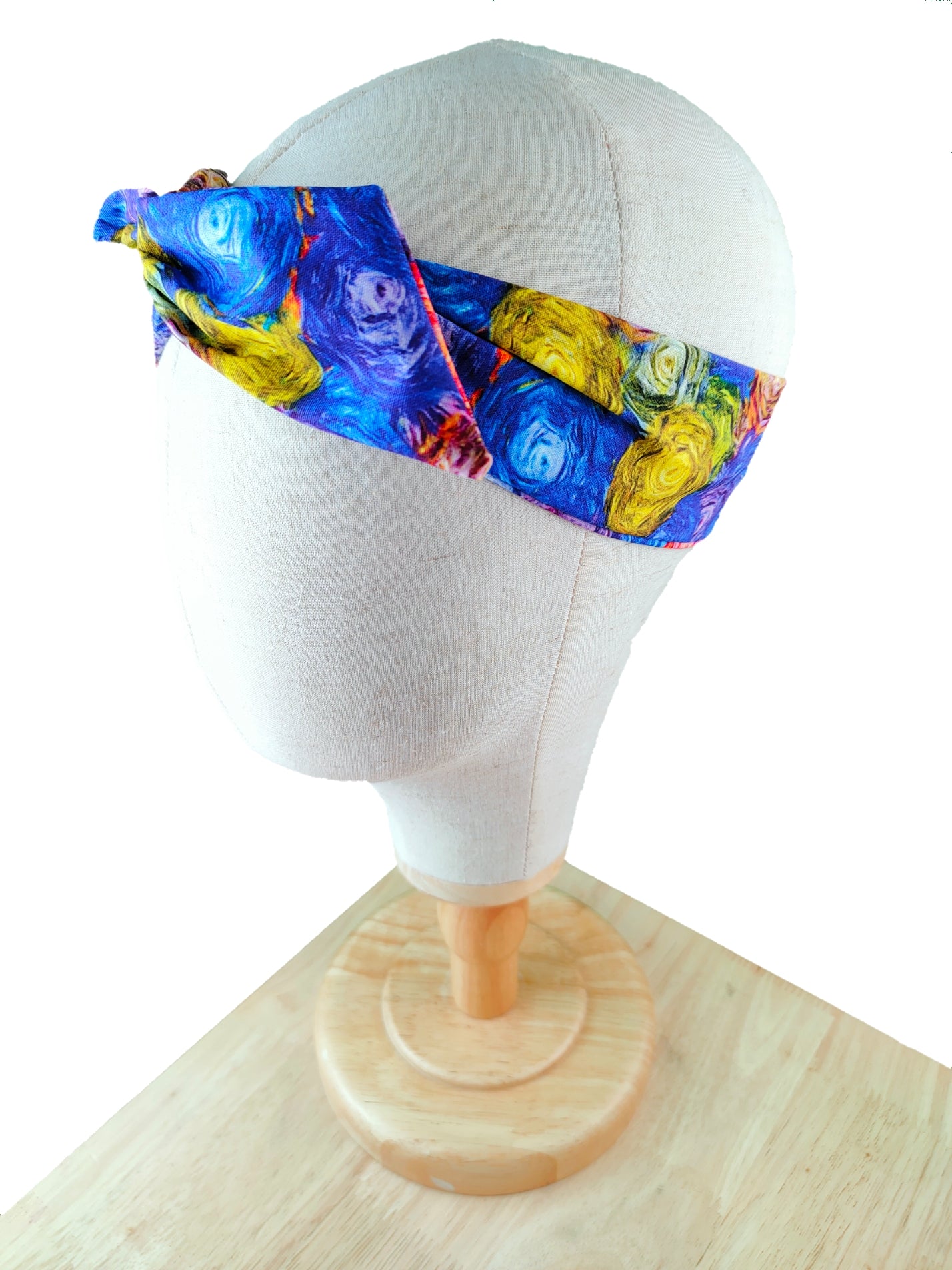 Swirl Painting Wired Headband