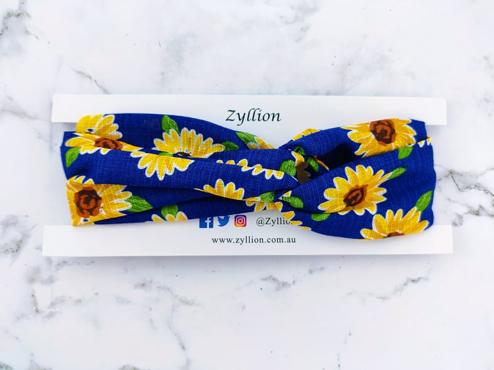 Sunflower Wired Headband