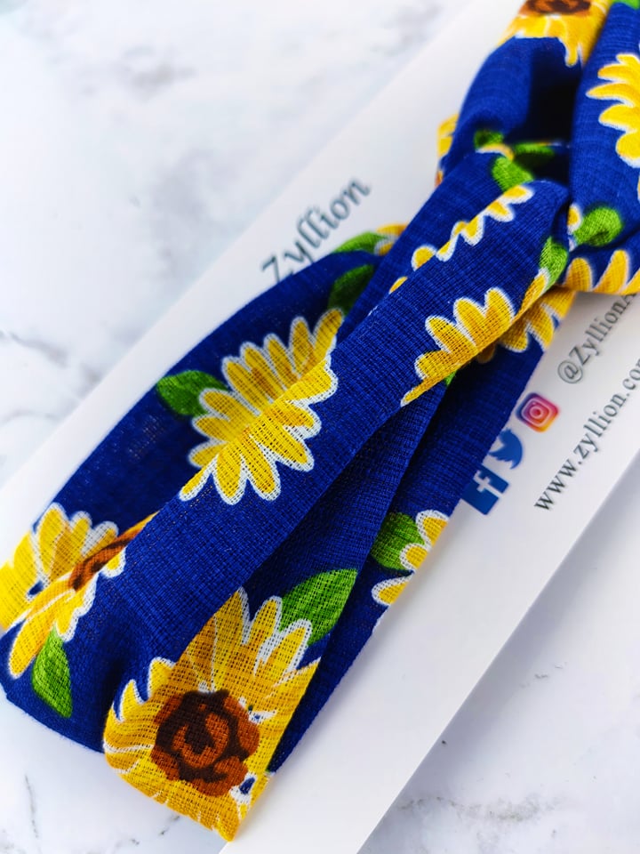 Sunflower Wired Headband