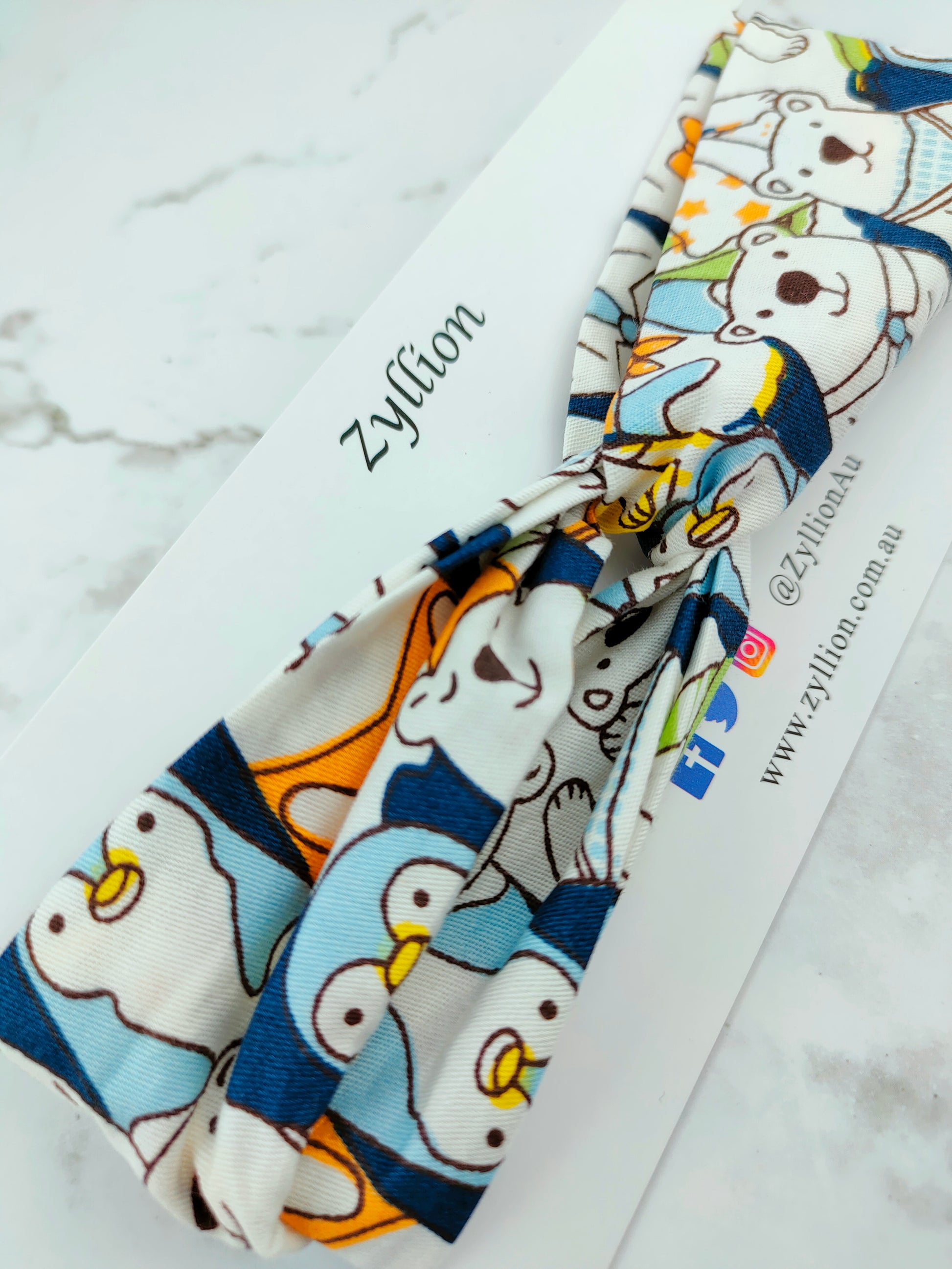 Penguin Polar Bear Wired Headband