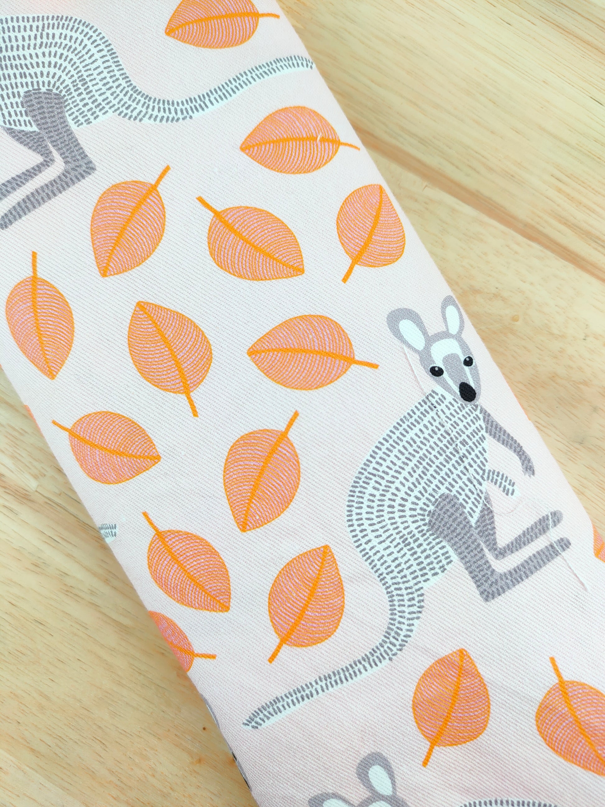 Kangaroo Orange Wired Headband