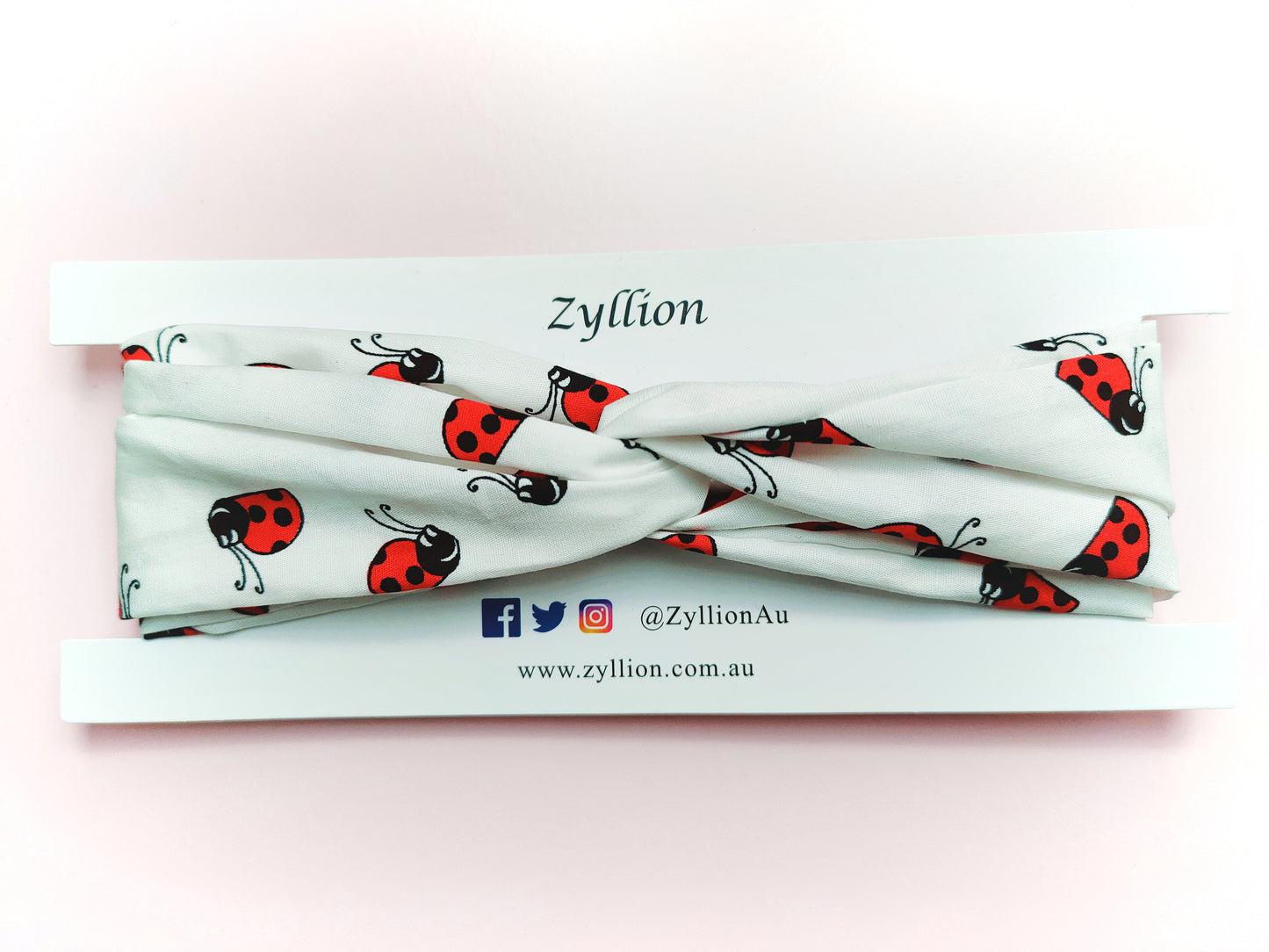 Lady Bugs Wired Headband