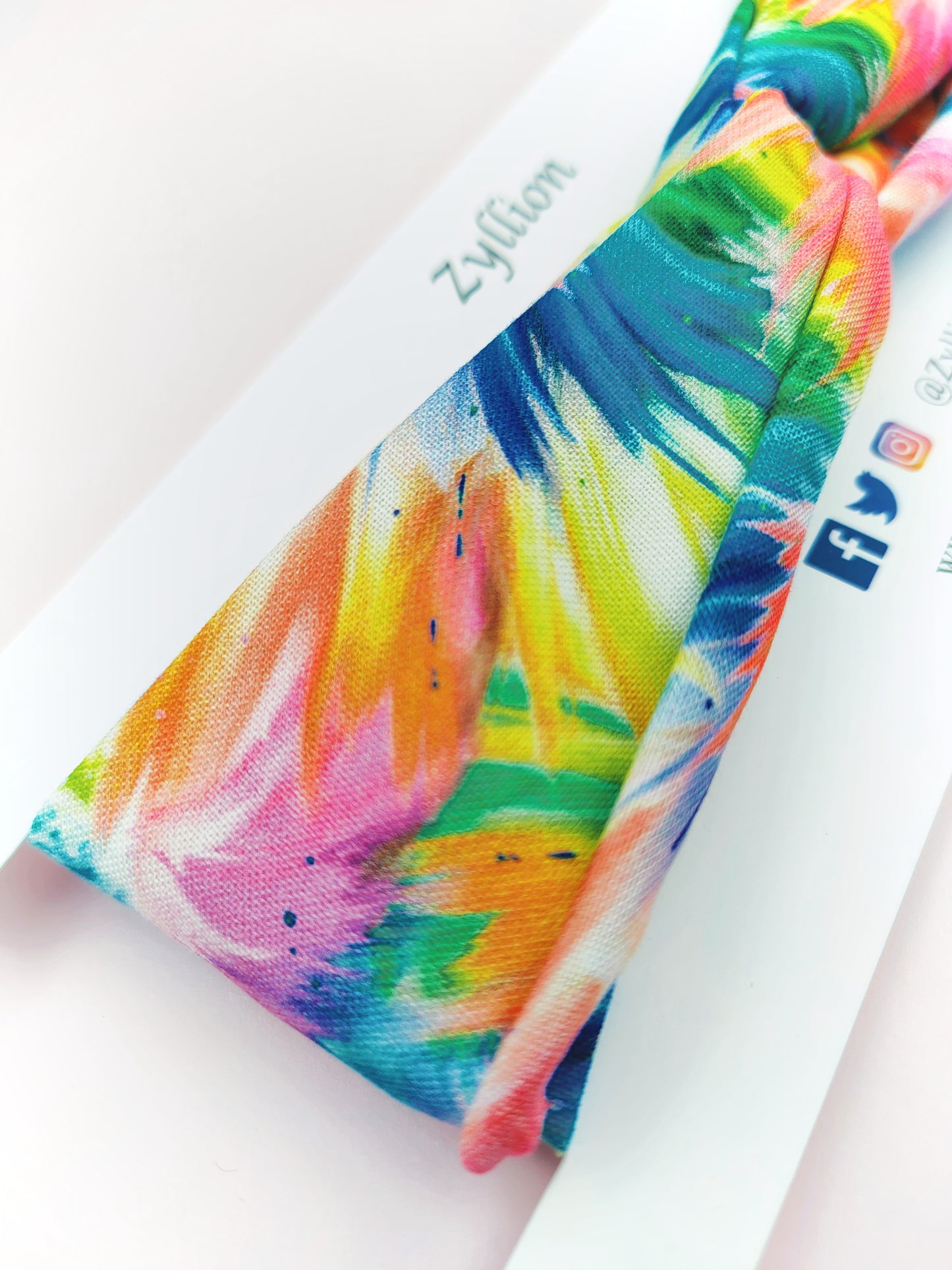 Rainbow Wired Headband