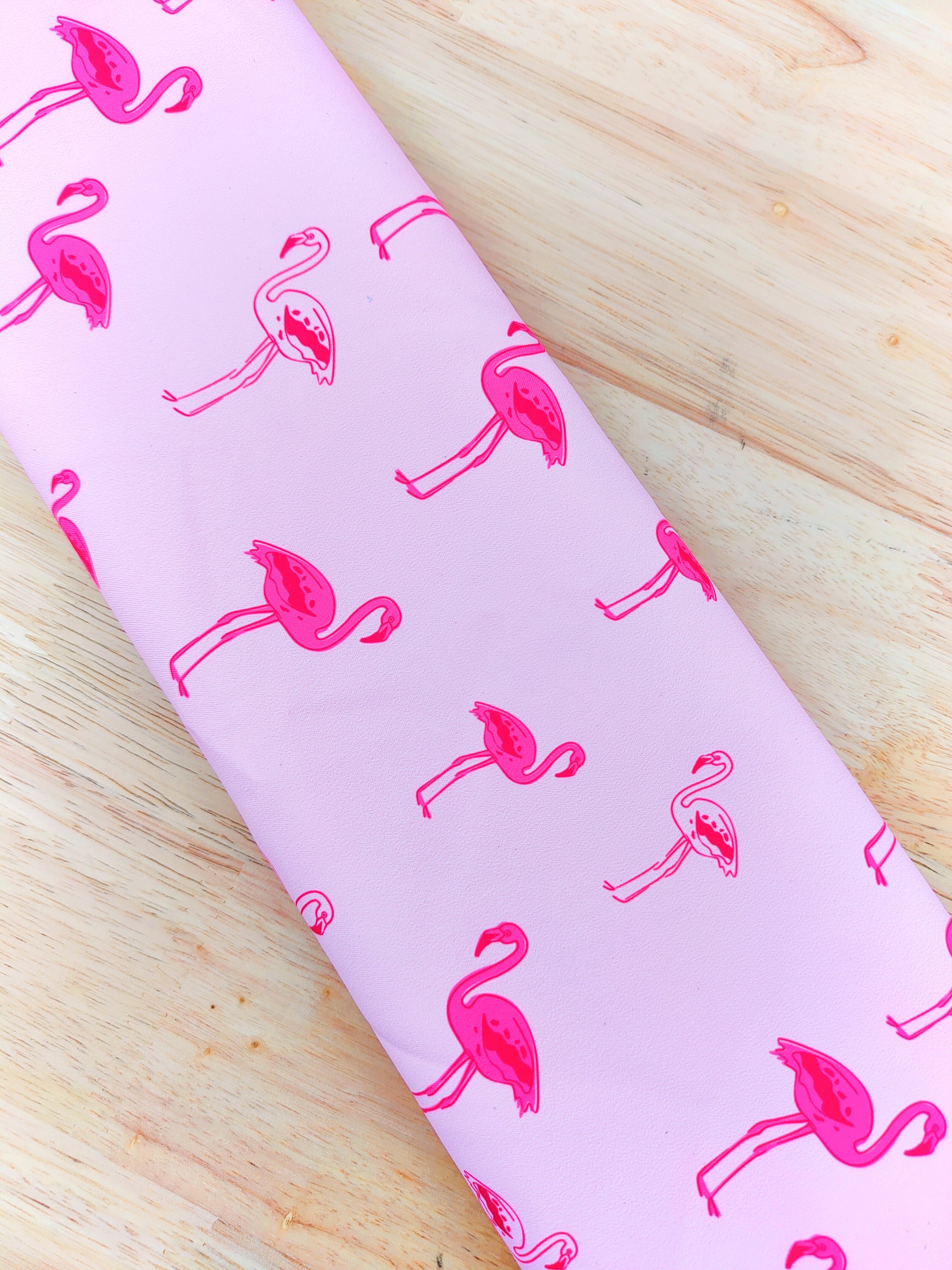 Flamingo Pink Wired Headband
