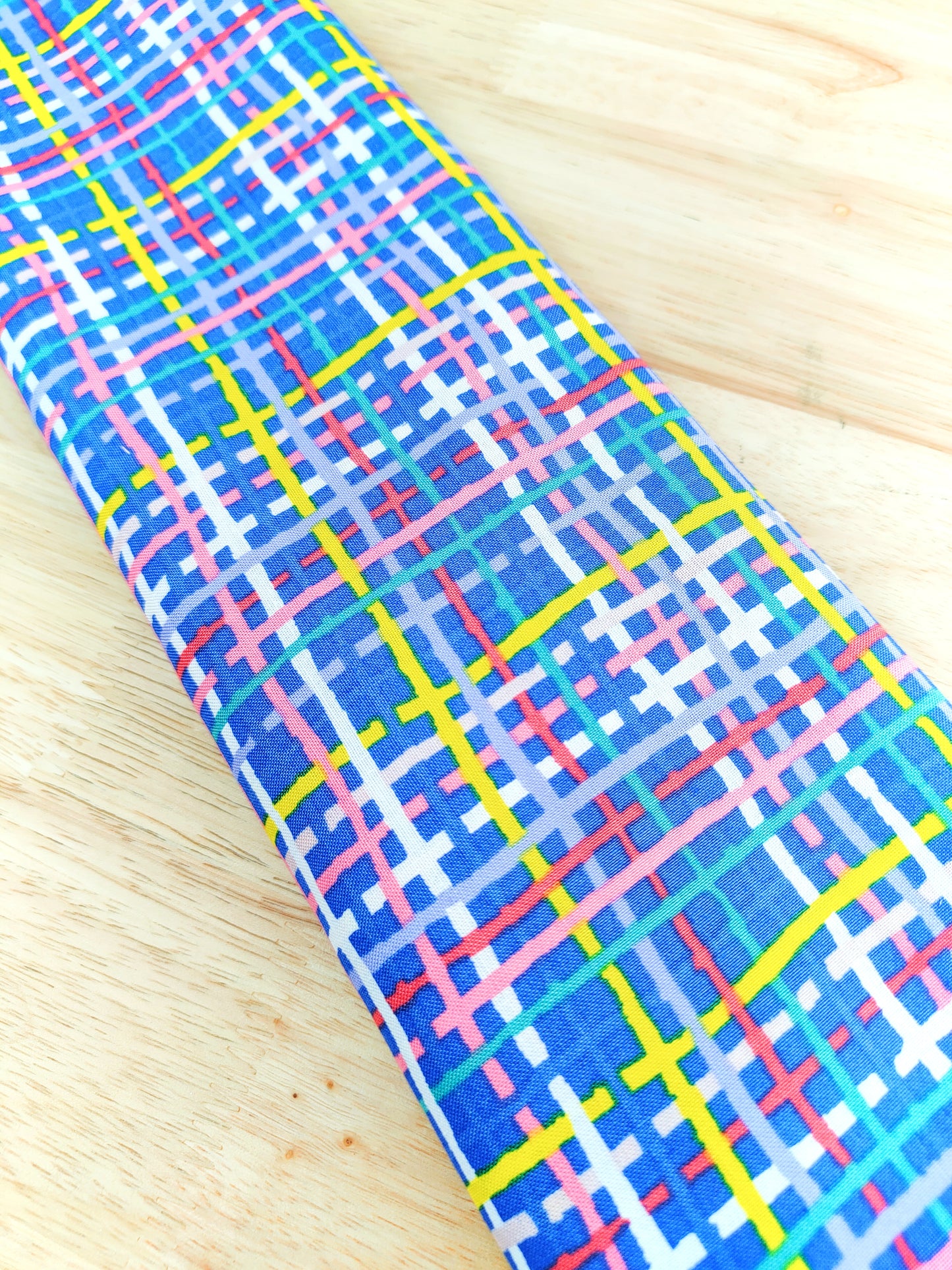 Crossline Blue Wired Headband