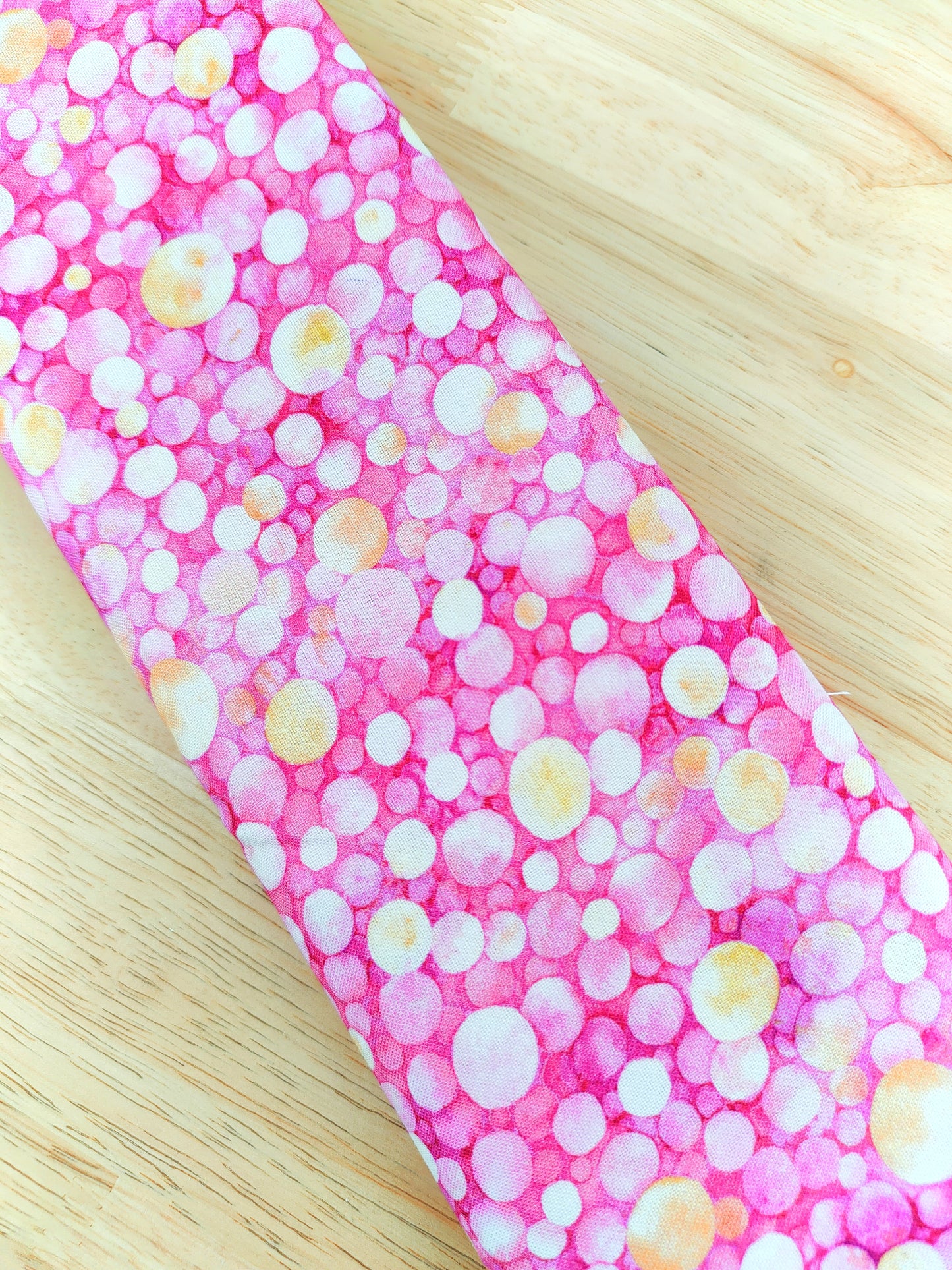 Pink Dots Wired Headband