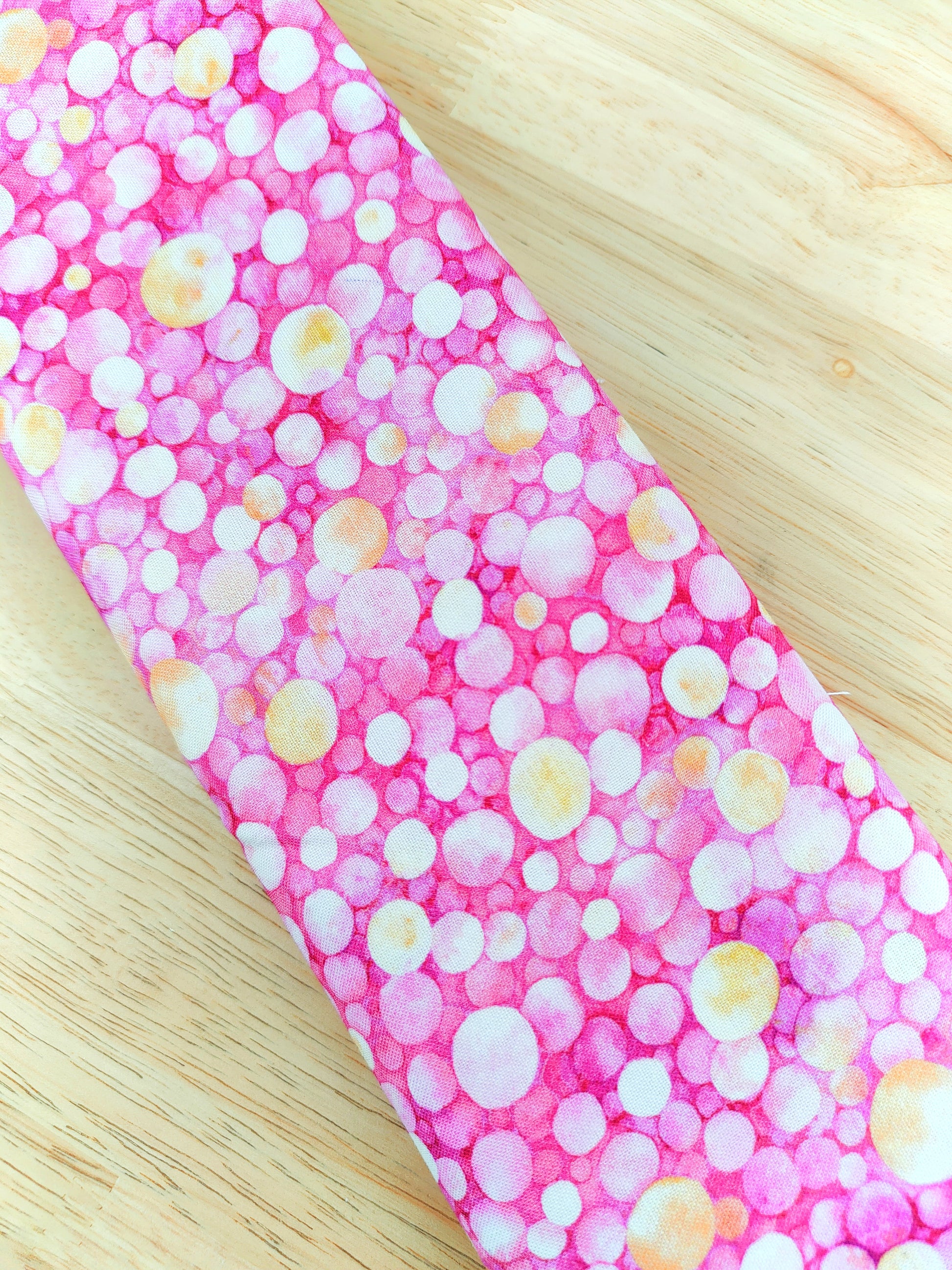 Pink Dots Wired Headband