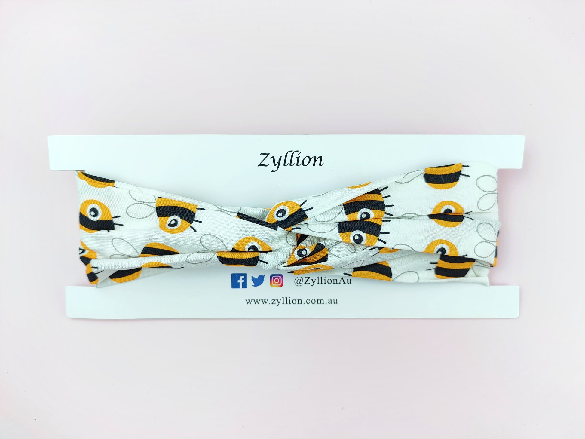 Bumble Bee Wired Headband