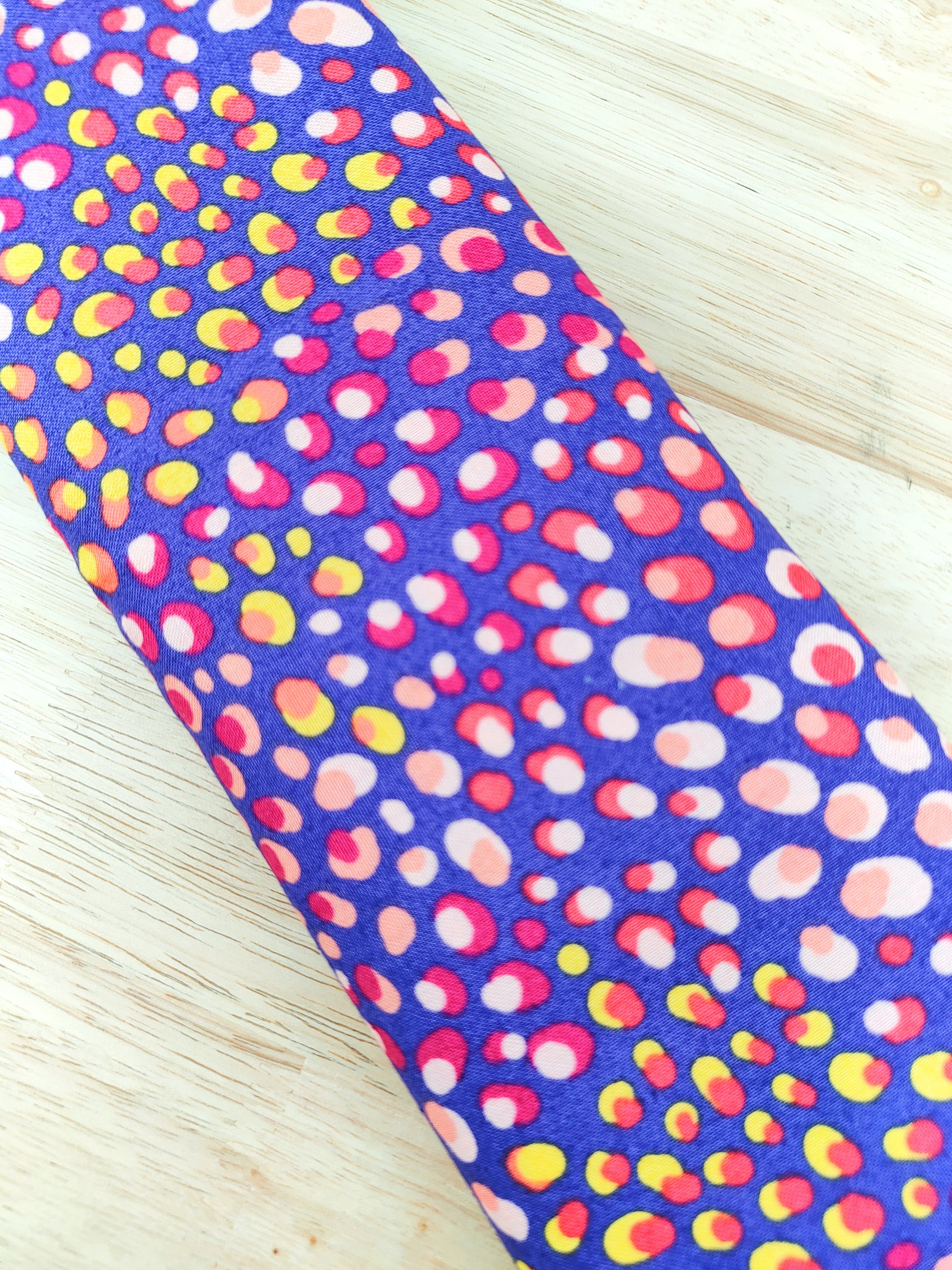 Colour Dot Blue Wired Headband