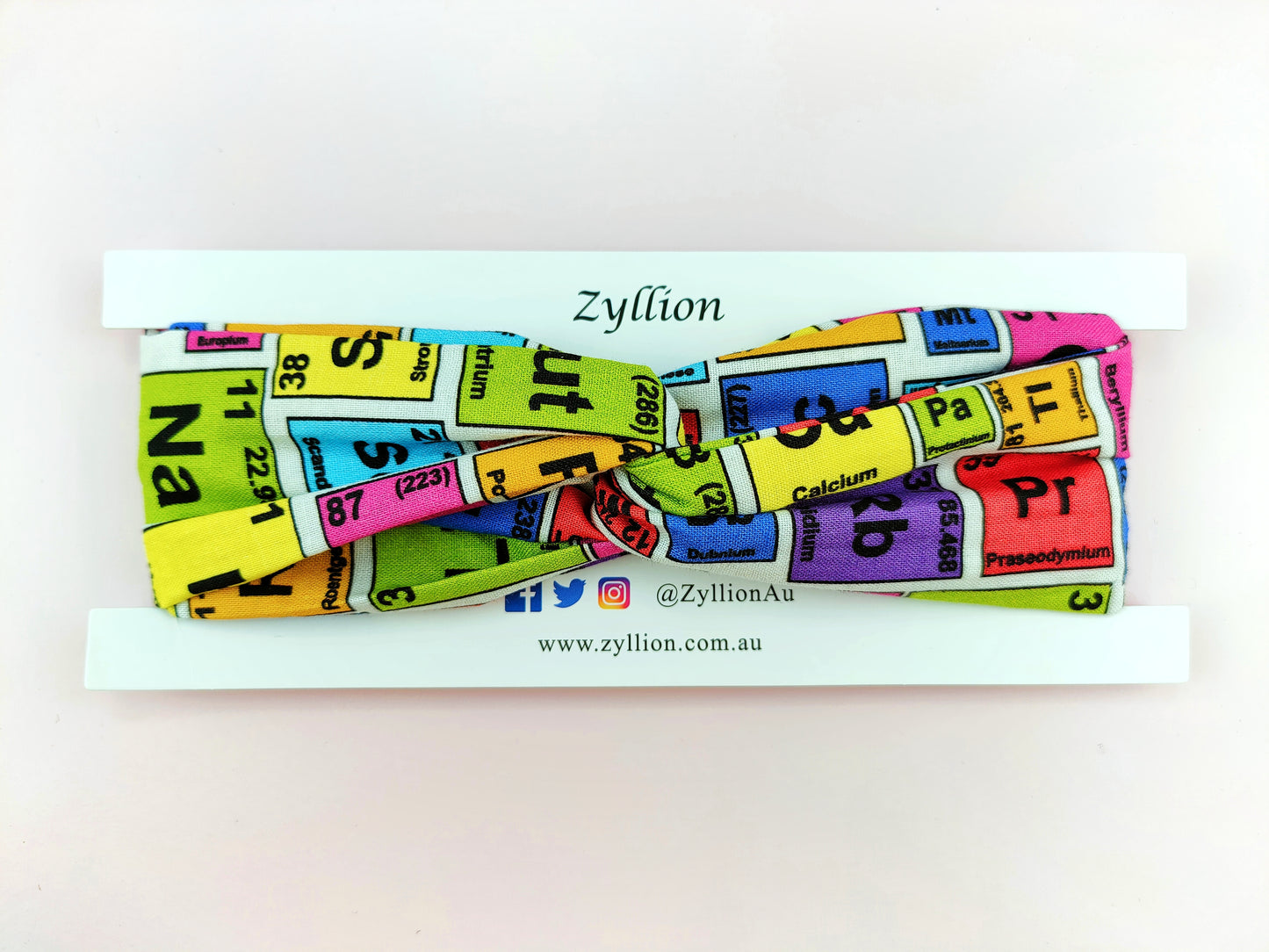 Periodic Table Wired Headband