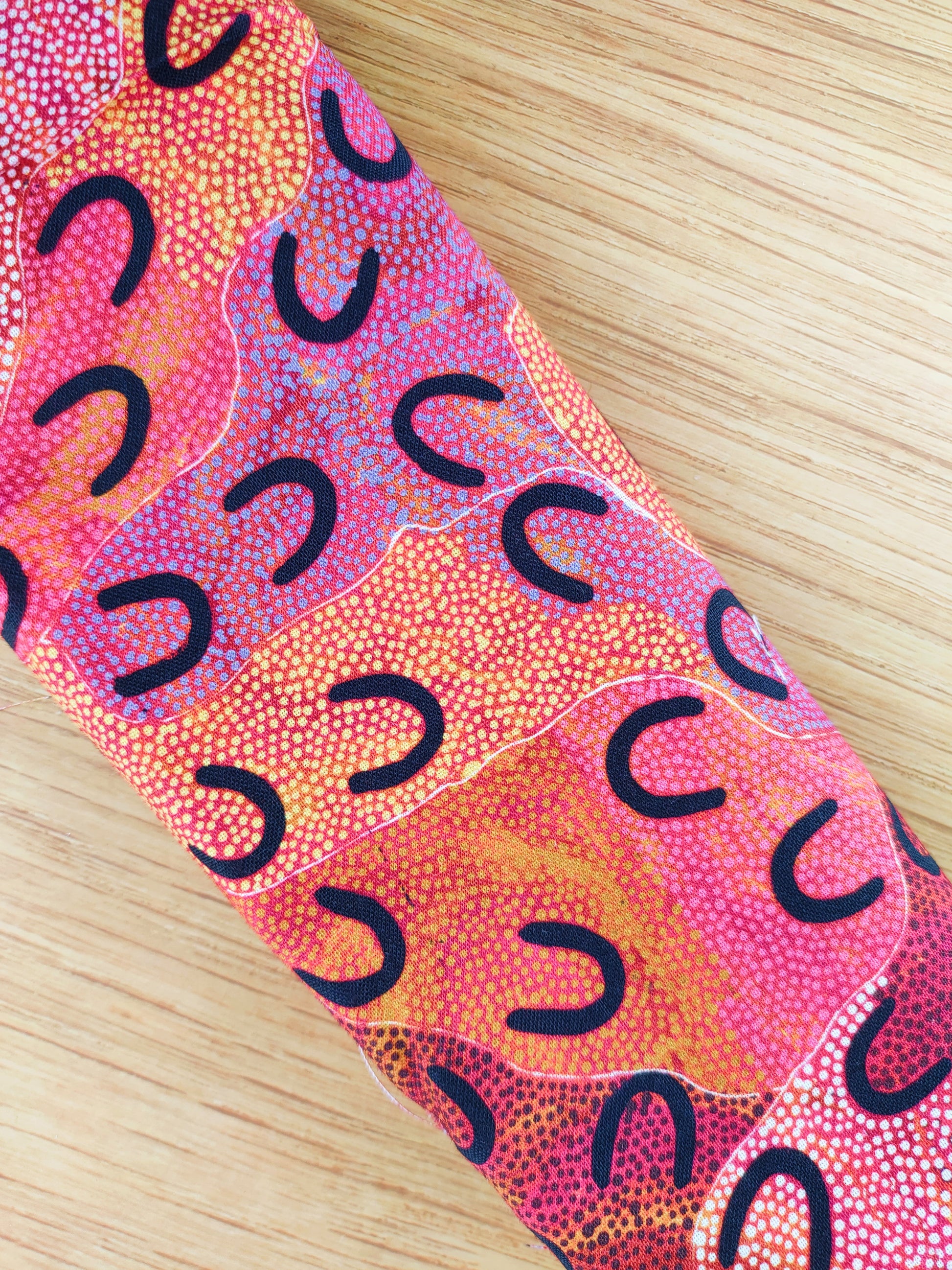 Australia Style Red Wired Headband