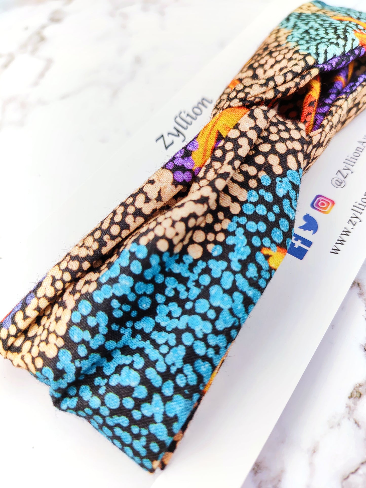 Australia Style Mosaic Wired Headband