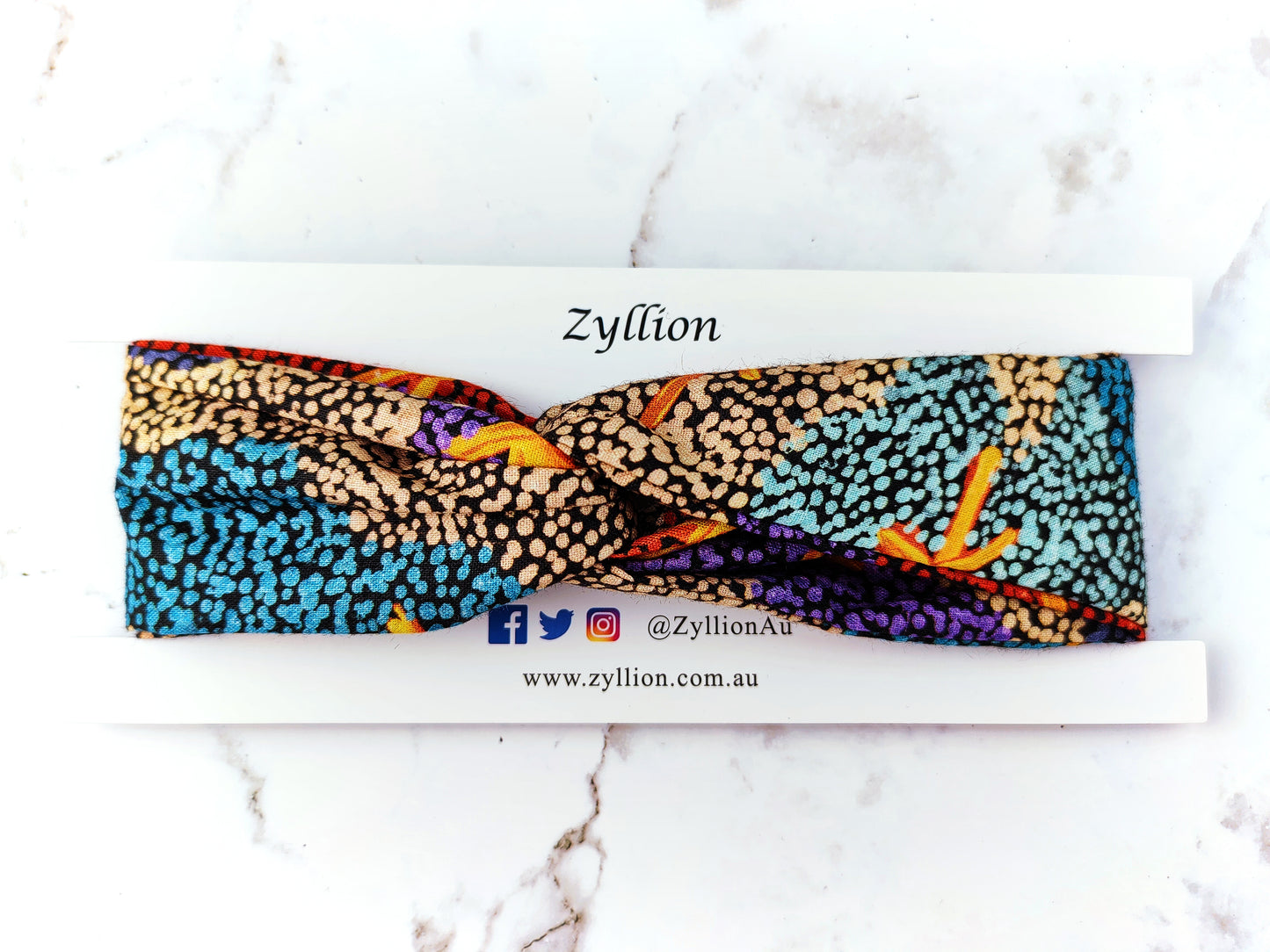 Australia Style Mosaic Wired Headband