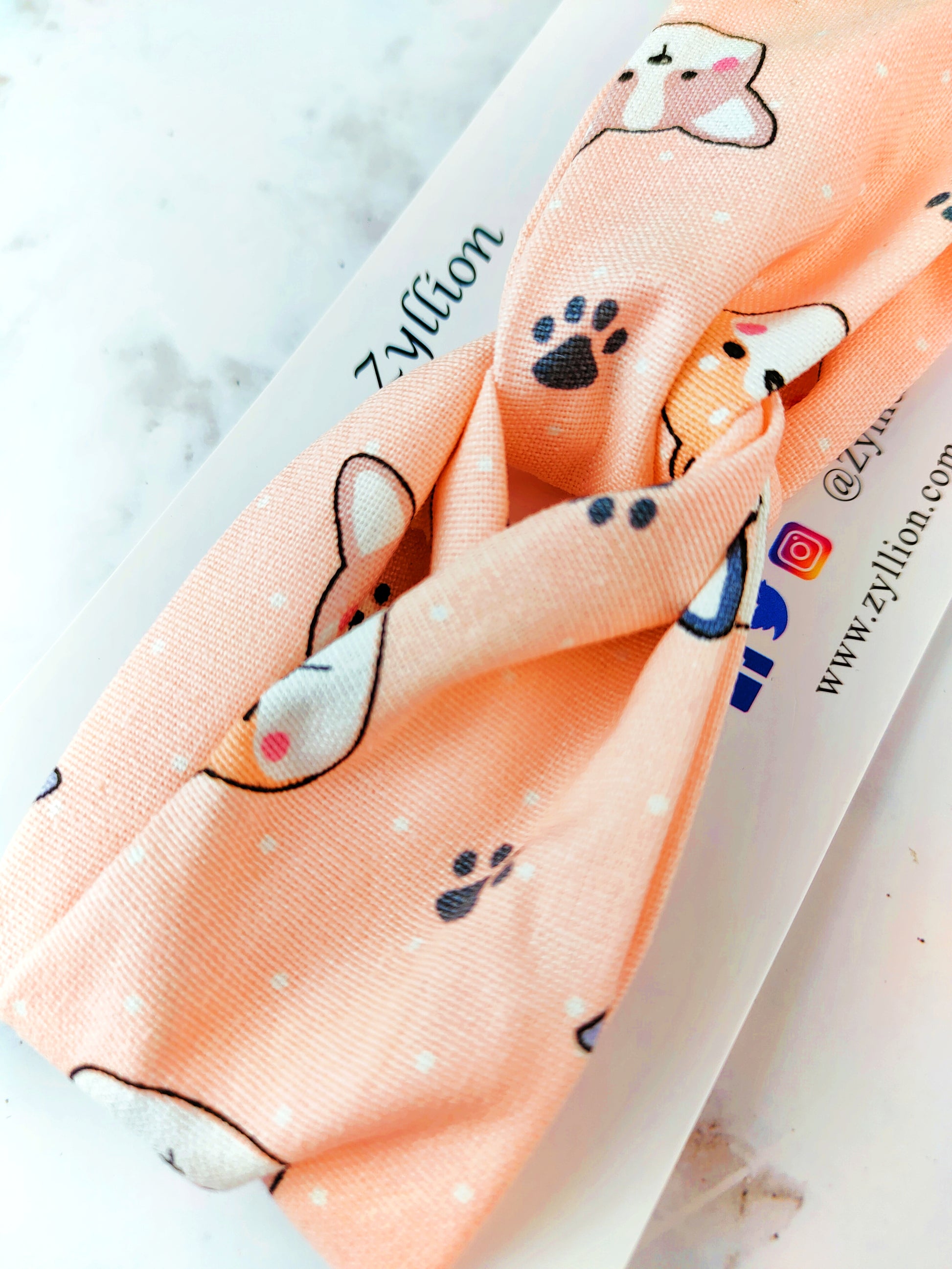 Corgi Wired Headband