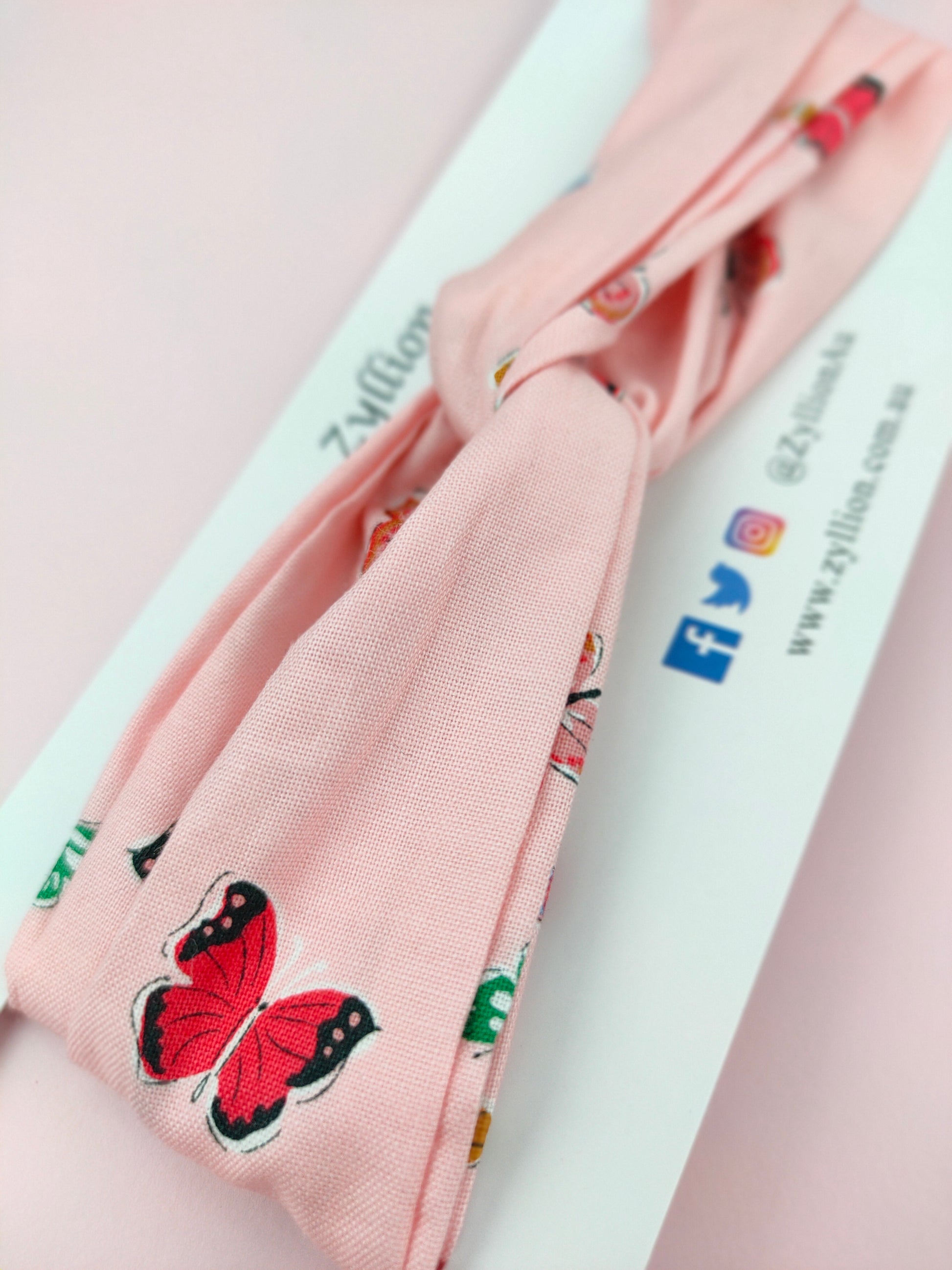 Butterfly Wired Headband