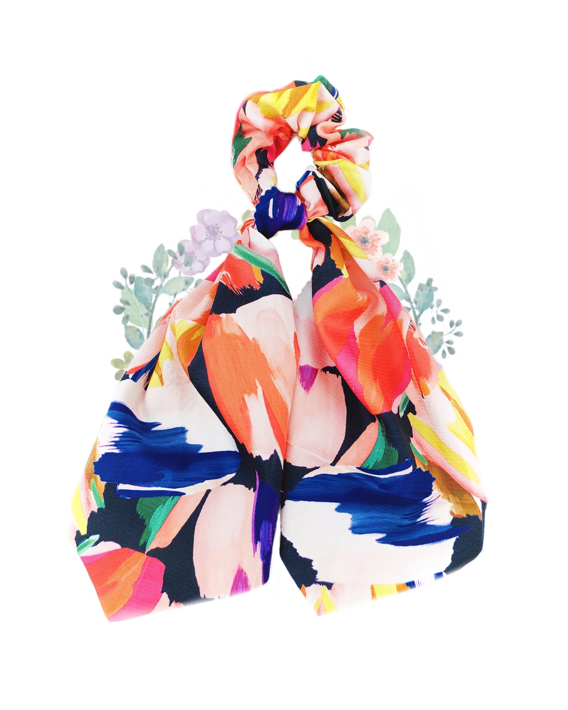 Hair Scarf Scrunchies