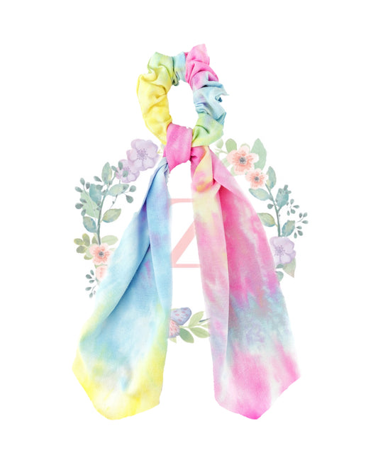 Tie Dye Scrunchies