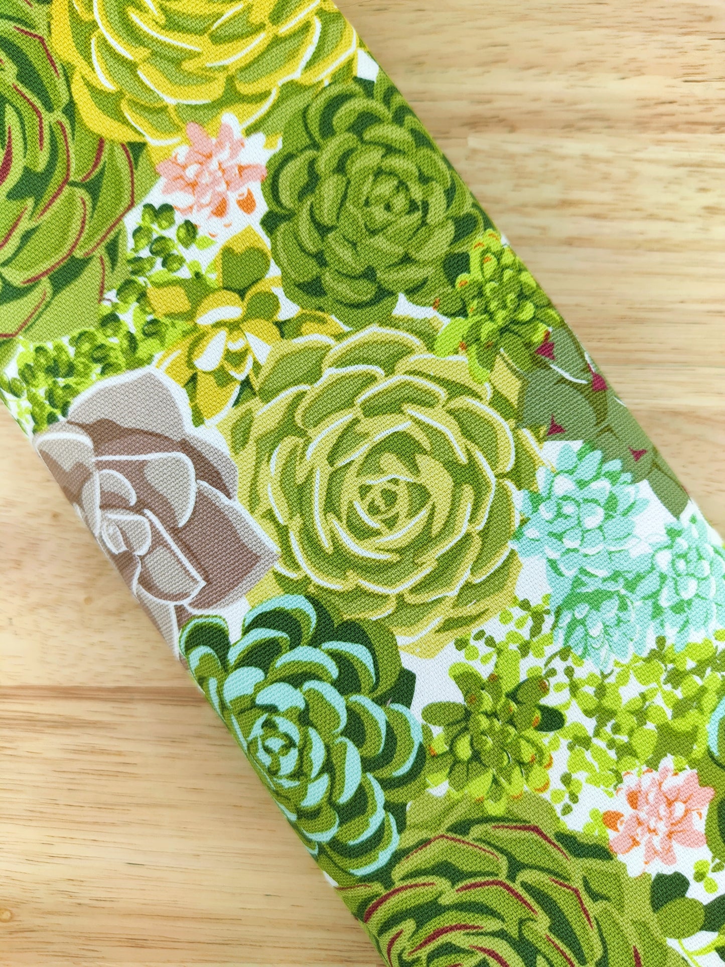 Green Cactus Wired Headband