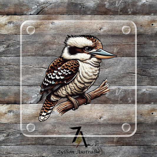 Kookaburra Acrylic Coaster