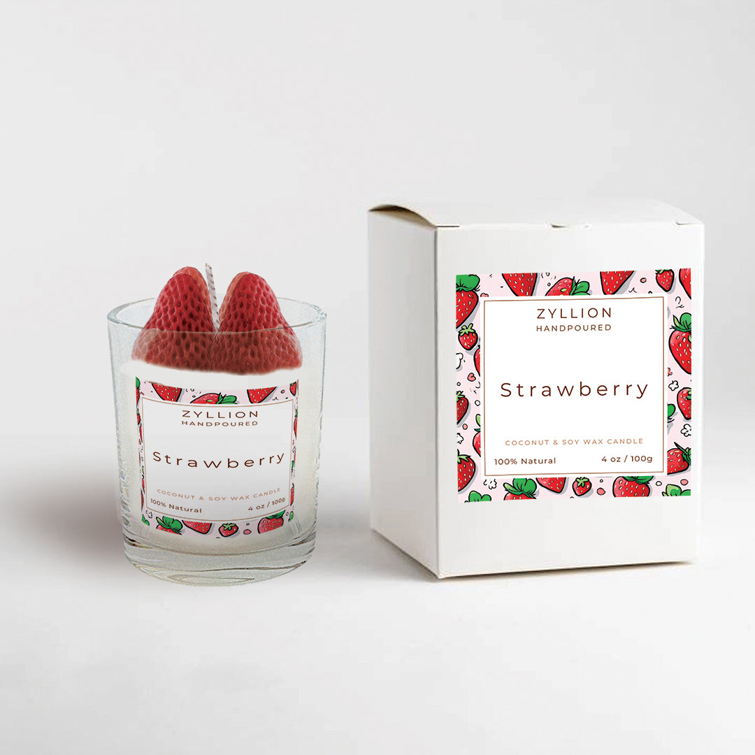 Strawberry Artisan Candle