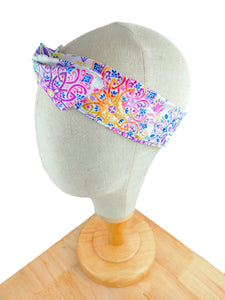 Flower Geometric Wired Headband