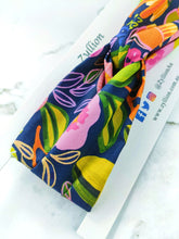 Load image into Gallery viewer, Multi colour floral Wired Headband