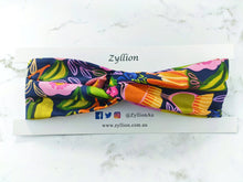 Load image into Gallery viewer, Multi colour floral Wired Headband