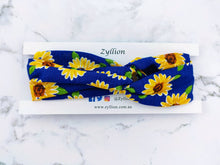 Load image into Gallery viewer, Sunflower Wired Headband