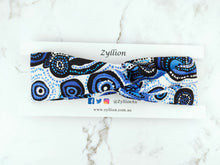 Load image into Gallery viewer, Australia Style Blue Wired Headband