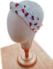 Load image into Gallery viewer, Lady Bugs Wired Headband