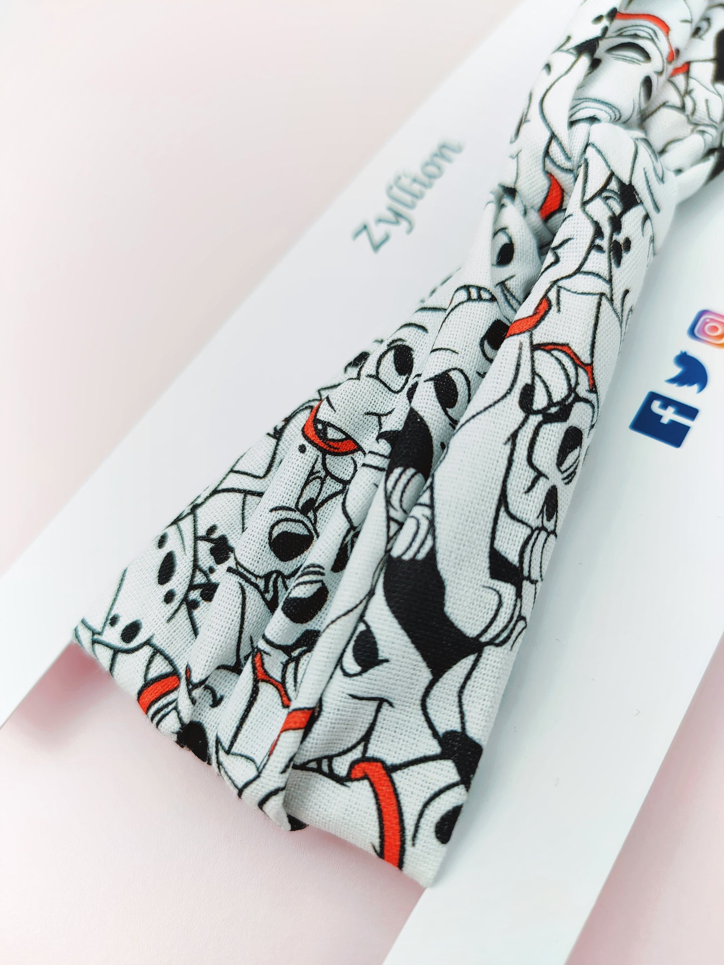 101 Dalmatian Wired Headband