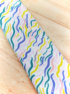 Abstract Wave Wired Headband