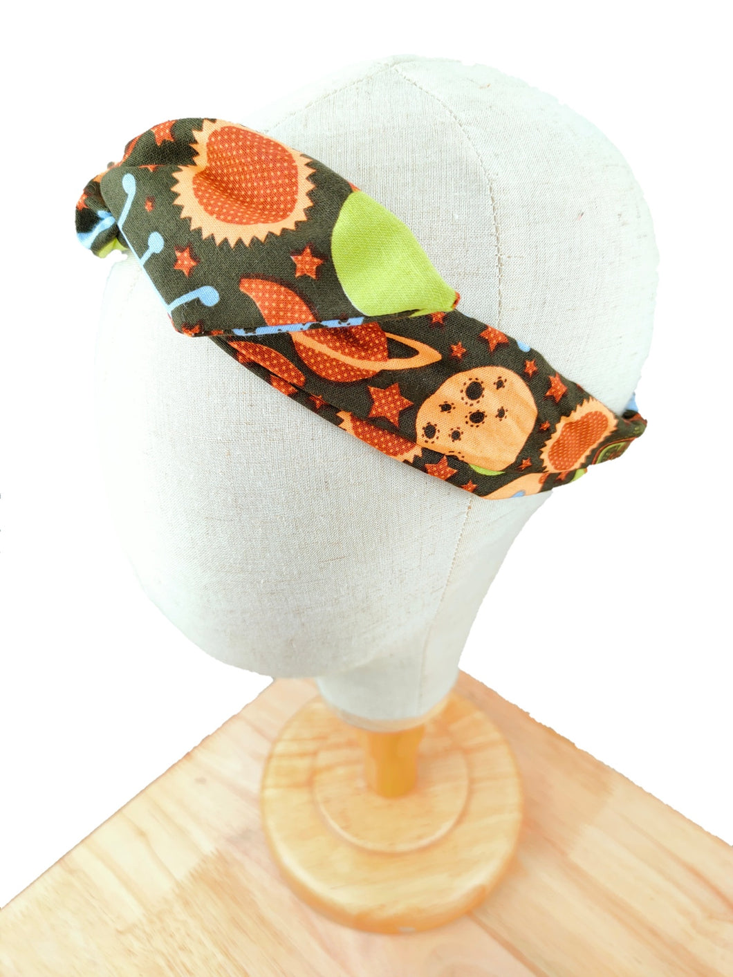 Planet Brown Wired Headband