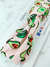 Load image into Gallery viewer, Pink Avocado Wired Headband