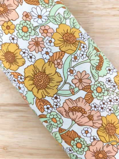 Yellow flower bloom in spring Wired Headband